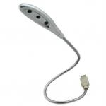 3 LED USB Port Flexible Lamps