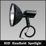 hunting equipment wholesale Powerful searchlight 12v 240mm 35/55/75/100w HID Xenon Portable handheld spotlight