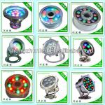 CE and Rohs approved high quality waterproof IP68 led underwater light