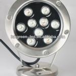 9x3w 3in1 rgb under water light IP68 RGB wires, R,G,B, common anode