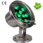 High power high lumen 9*1w ip68 LED Underwater light with 2 yrs warranty