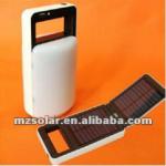 solar plastic emergency charger led usb with battery lantern
