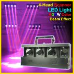 professional stage scan disco lights 4 Heads RGBW 4in1