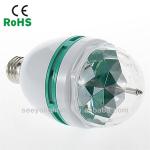 Home Decoration 3W LED Full Color Rotating Light