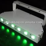 6*10w 4in1 RGBW/A multi color battery powered super bright led light