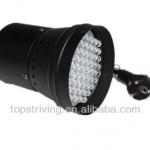 LED PAR 36 61 RGB black housing 61 10mm high MCD LEDs stage light