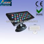 waterproof IP65 led outdoor wall washer lights 36*1/3w RGB leds