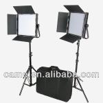 CAME-TV High CRI Bi-color 2 X 1024 LED Video Lights Studio TV Lighting +Free Bag