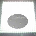 high lumen flux round led panel video light