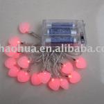 15L pp heart LED christmas light chain LC-041