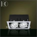 2x75W Steel E27 Recessed Down Light DL30A-2