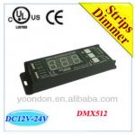 3-channel*6A Constant Voltage LED DMX512 Decoder D8008