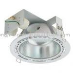 8 inch horizontal recessed down light with e27 lamp holder(CE ,Rohs approved) B08001-1