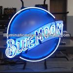 Blue Moon Neon Sign TDNS Corvette