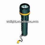 Cheap 3LED plastic rubber flashlight/plastic torch HG-PF013