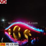 colorful ip68 waterproof long lifespan rgb led outdoor bridge lighting. YD-DGC-50-DIP-CX2-5050-SHY-RGB-3S-F