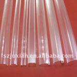 Custom high transparent clear LED PC Cover/PC lamp shade PC extrusion profile