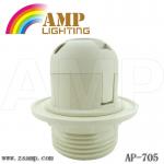 E27 plastic lamp holder with cover AP-705 ZhongShan GuZhen Factory Outlets E27 plastic lampbase