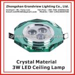 high power crystal led ceiling spot lights (3W/6W/9W/12W) BW-LCL-3030