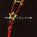 (Holiday decoration)designer street lighting poles star motifs OB-SML-056
