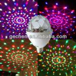 Hot Sale!!! E27 3W LED Full Color Rotating Lamp GCE-3