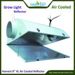 hydroponics 8inch air cooled plants grow light reflector 8&#39;&#39; XL air cooled reflector