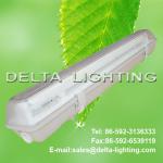 IP65 Single Light Fitting Water Proof Lighting Fixture with Cover T8/T10 58w IP6581B