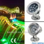 IP68 waterproof Stainless Steel 12V led pool light with CE &amp; RoHS (K3L8009) K3L8009