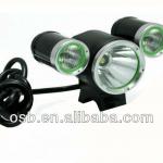 LED 3 lamp Cree 1800lumens SG-B1800 waterproof led bicycle light/head lamp SG-B1800