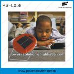 LED solar powered reading light with 2 brightness PS-L058