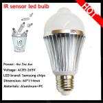 Low price 5W E27 sensor nigh light for night lighting KJ-BL5W-S02