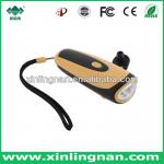 Mini cheap multifunctional wind up flashlight XLN-281