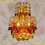 new design crystal wall lamp,guzhen wall lamp,hotel wall lamp W8173