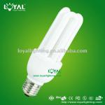 new high brightness CE approved 15W-25W 3U energy saving lamp ESL/CFL (E14/E27/B22 CE&amp;RoHS ) LY-3U-T energy saving lamp