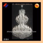 Nice luxury modern crystal pendant lamp chandelier(ZY-083)clamp arm chandelier,hanging lamp ZY-083D1200H1900L54