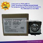POA-LMP111 halogen projector lamp for Sanyo PLC-XU111/PLC-WXU30 POA-LMP111