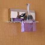 Purple crystal glass LED spot wall lamp/light/lighting WL003