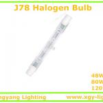 r7s 78mm halogen lamp,double envelope halogen lamp,light bulb 100w J78